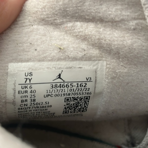 Air Jordan 6 Retro Gs Red Oreo - Picture 2 of 4